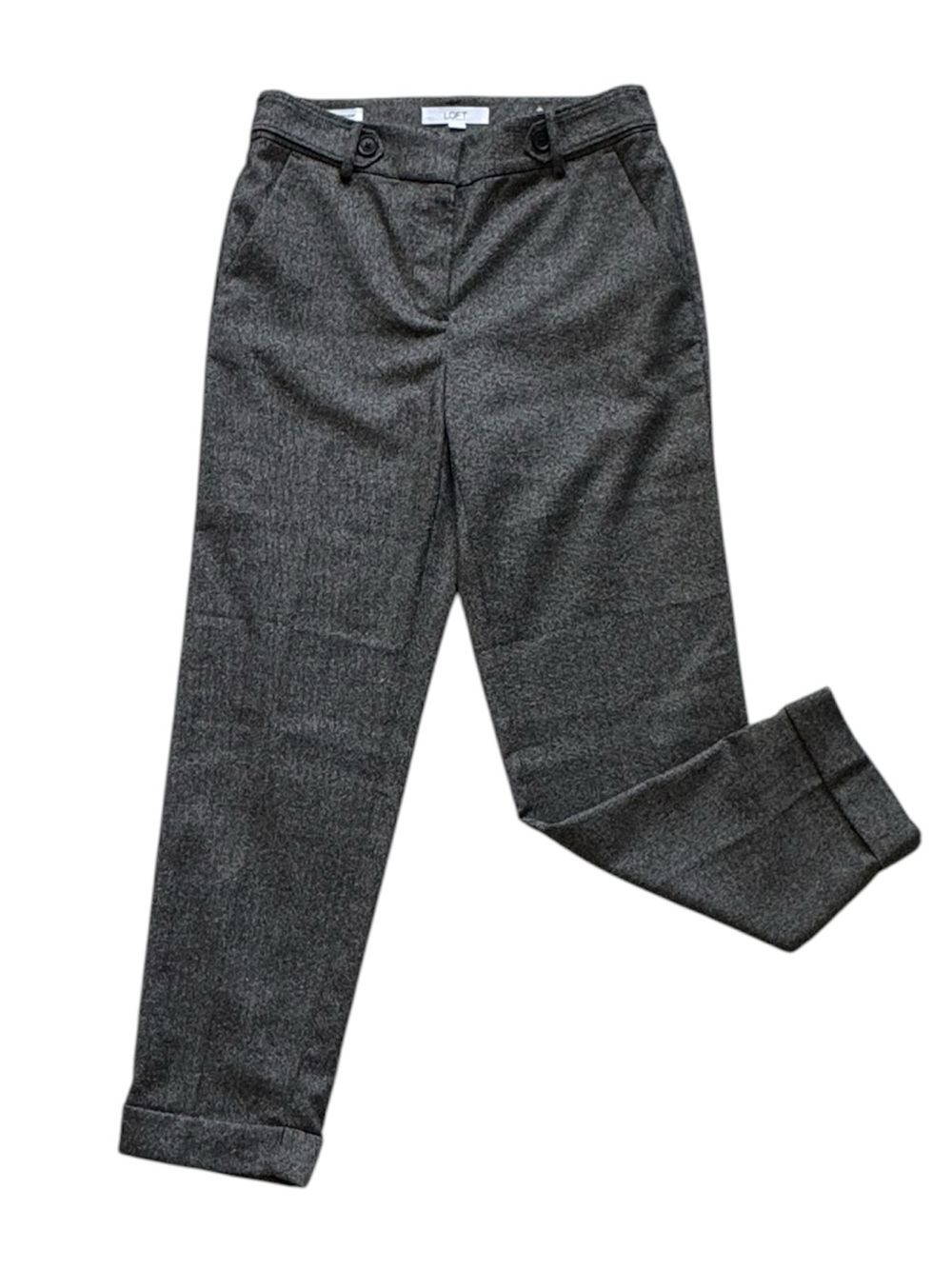 LOFT Like New Twill Cuffed The Riviera Slim Pants